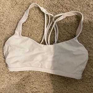 White Lululemon Sportsbra